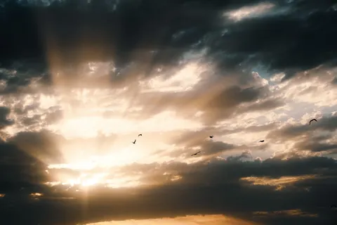 Golden Sunset 4K Wallpaper · sunset · 3840×2560