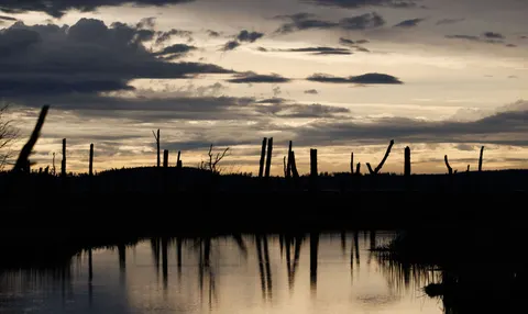 Sunset Silhouette 4K Wallpaper · sunset · 3840×2287