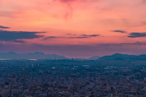 Pink Sunset 4K Wallpaper · sunset · 3840×2560