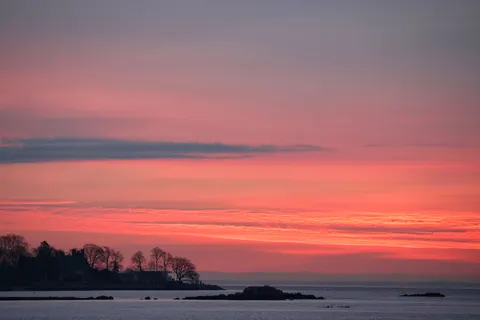 Pink Sunset 4K Wallpaper · sunset · 3840×2561