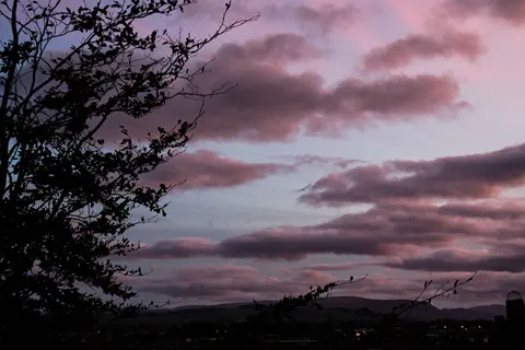 Pink Sunset 4K Wallpaper · sunset · 3840×2560