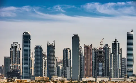 Sfondo Skyline di Dubai 4K · city · 3840×2339