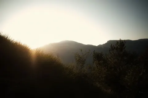 Sunset Mountains 4K Wallpaper · sunset · 3840×2560