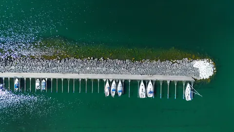 Aerial Coastline 4K Wallpaper · aerial · 3840×2160