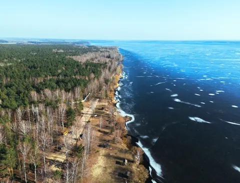 Aerial Coastline 4K Wallpaper · aerial · 3840×2930