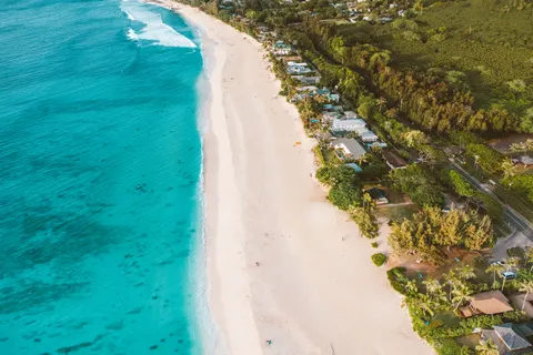 Aerial Coastline 4K Wallpaper · aerial · 3840×2558