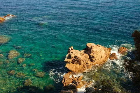 Aerial Coastline 4K Wallpaper · aerial · 3840×2560
