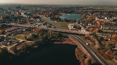 Aerial City 4K Wallpaper · aerial · 3840×2160