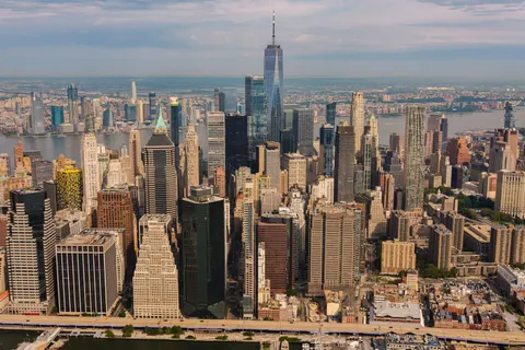Aerial City 4K Wallpaper · aerial · 3840×2560