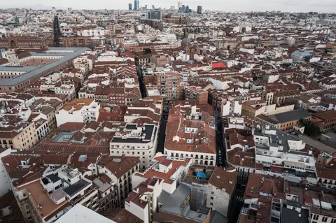 Aerial City 4K Wallpaper · aerial · 3840×2556