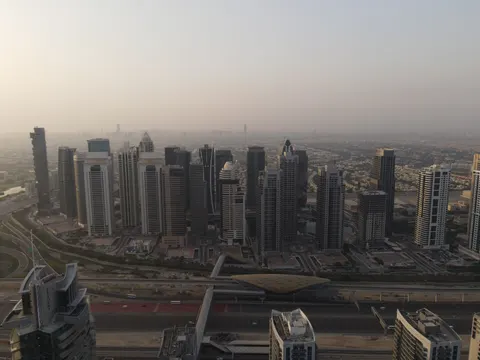 Dubai Skyline 4K Wallpaper · city · 3840×2880