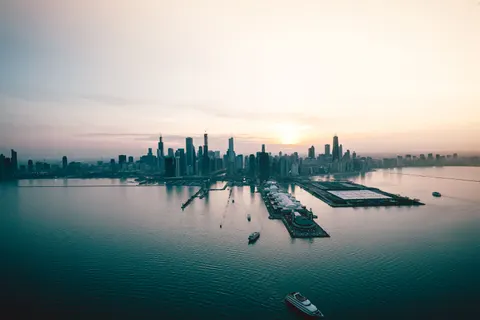 Aerial City 4K Wallpaper · aerial · 3840×2560