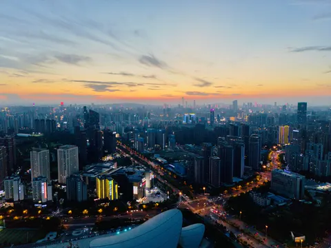 Aerial City 4K Wallpaper · aerial · 3840×2880