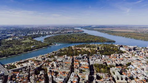 Aerial River 4K Wallpaper · aerial · 3840×2160