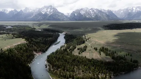 Aerial River 4K Wallpaper · aerial · 3840×2160