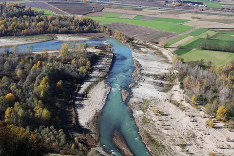 Aerial River 4K Wallpaper · aerial · 3840×2560