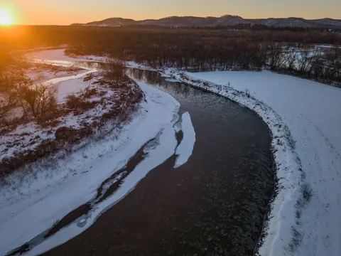 Aerial River 4K Wallpaper · aerial · 3840×2880