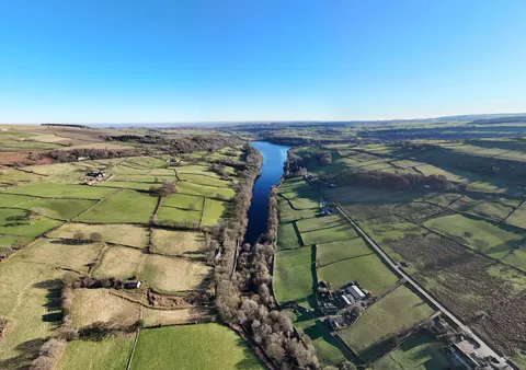 Aerial River 4K Wallpaper · aerial · 3840×2703
