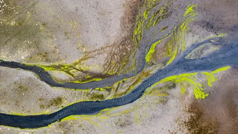 Aerial River 4K Wallpaper · aerial · 3840×2160