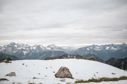 Winter Mountains 4K Wallpaper · winter · 3840×2560