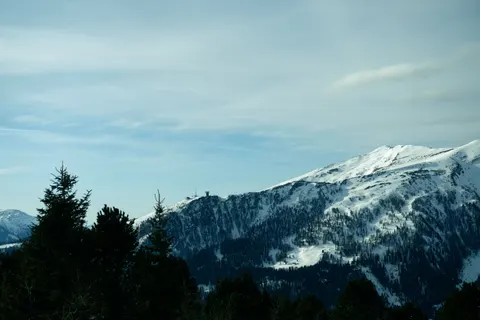 Winter Mountains 4K Wallpaper · winter · 3840×2560