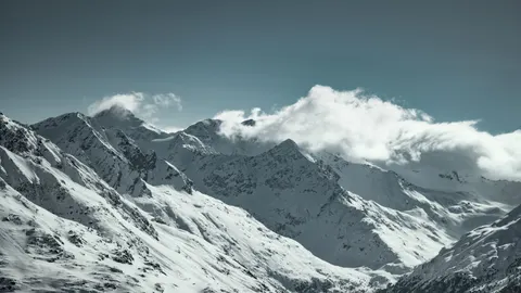 Winter Mountains 4K Wallpaper · winter · 3840×2160