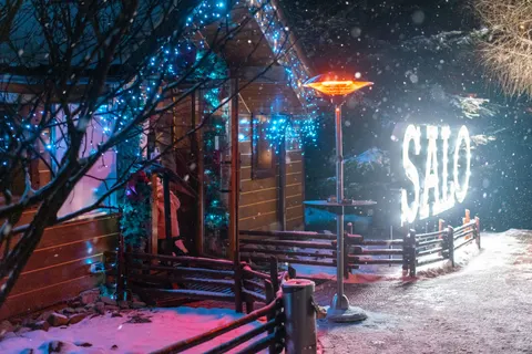 Snowfall 4K Wallpaper · winter · 3840×2560
