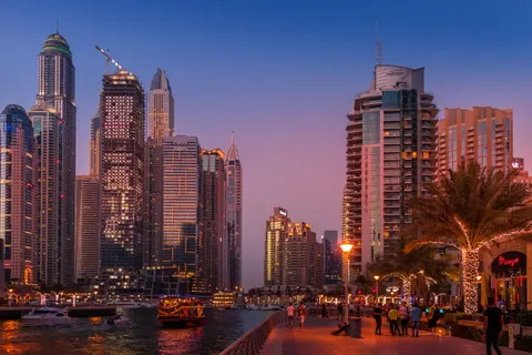 Fond d'écran Skyline de Dubaï 4K · city · 3840×2560