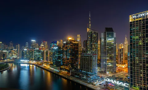 Dubai Skyline 4K Wallpaper · city · 3840×2343