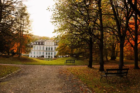 Autumn Park 4K Wallpaper · autumn · 3840×2560