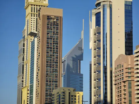 Dubai Skyline 4K Wallpaper · city · 3840×2880