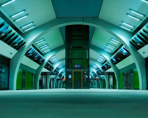 Server Room 4K Wallpaper · technology · 3840×3076