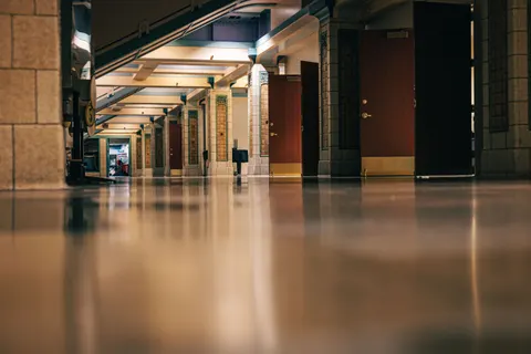 Server Room 4K Wallpaper · technology · 3840×2563
