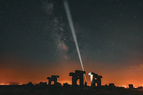 Starlit Silhouette 4K Wallpaper · space · 3840×2560