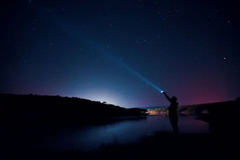 Starlit Silhouette 4K Wallpaper · space · 3840×2563
