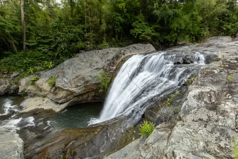 Tropical Falls 4K Wallpaper · tropical · 3840×2560