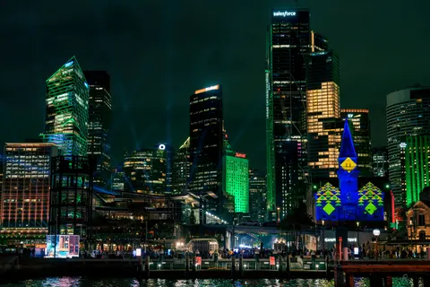 Neon City 4K Wallpaper · neon · 3840×2560