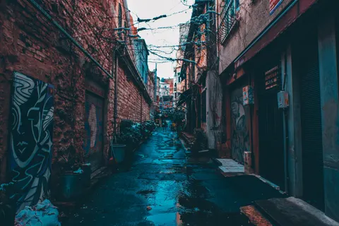 Neon City 4K Wallpaper · neon · 3840×2560