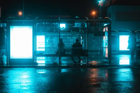 Neon City 4K Wallpaper · neon · 3840×2560