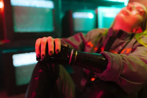 Neon City 4K Wallpaper · neon · 3840×2560