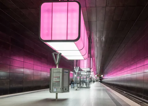 Neon Tunnel 4K Wallpaper · neon · 3840×2743