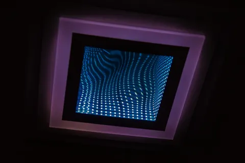 Neon Tunnel 4K Wallpaper · neon · 3840×2560