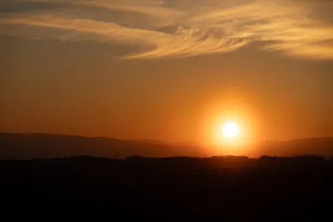 Golden Sunset 4K Wallpaper · sunset · 3840×2561