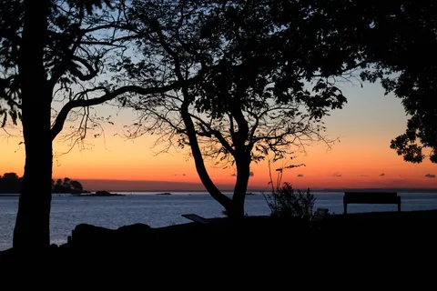 Sunset Silhouette 4K Wallpaper · sunset · 3840×2561