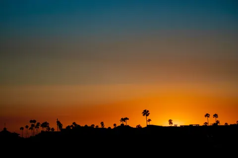Sunset Silhouette 4K Wallpaper · sunset · 3840×2560