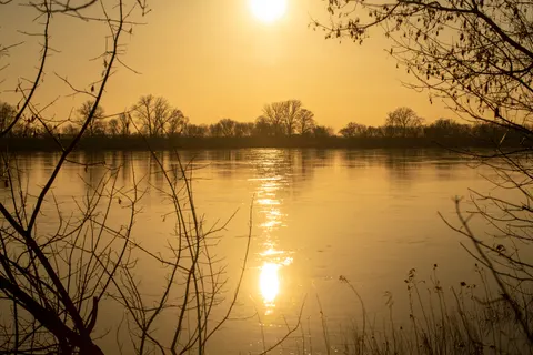 Sunset Silhouette 4K Wallpaper · sunset · 3840×2560