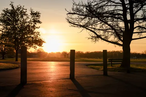 Sunset Silhouette 4K Wallpaper · sunset · 3840×2561