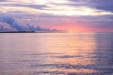 Pink Sunset 4K Wallpaper · sunset · 3840×2561