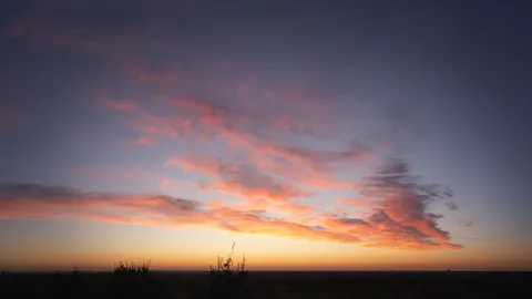 Pink Sunset 4K Wallpaper · sunset · 3840×2160