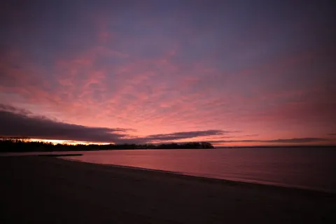 Pink Sunset 4K Wallpaper · sunset · 3840×2561